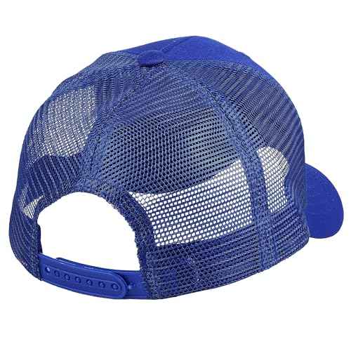 Falari Trucker Hat Baseball Cap Structured Plain Design 6 Panel, Adjustable Size