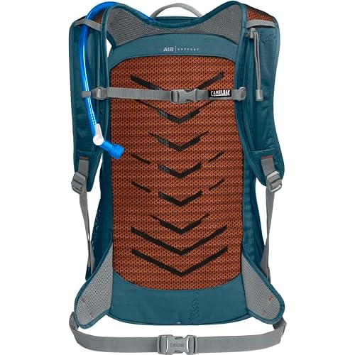 CamelBak Rim Runner X22 Hiking Hydration Backpack with 1.5L Crux Reservoir, Blue Granite