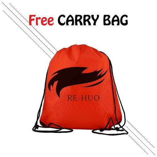 RE-HUO 6 Pack Scrimmage Vests/Sport Basketball Pinnies/Soccer Bibs for Kid and Adult (red, XL)