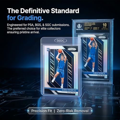 500Pcs Semi Rigid Card Holders for Trading Cards PSA BGS SGC Graded Card Sleeves