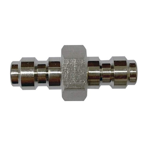 HMKUGO Double Male Quick-Disconnect Coupling Adapter, Stainless Steel Air Fill Station Tool Fittings, Universal Double Male Fill Nipple for PCP Foster Paintball Airsoft Air Gun Tool