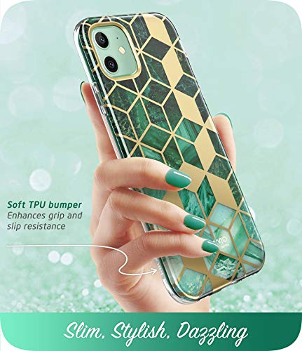 iPhone 11 Case with Built-in Screen Protector - Slim Impact-Resistant Cover