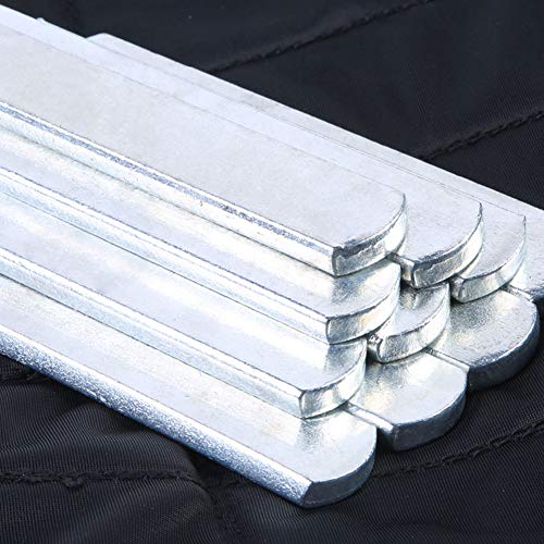 8 pcs Steel Weight Plates for Weighted Vest & Leg Guards - Rustproof, Adjustable