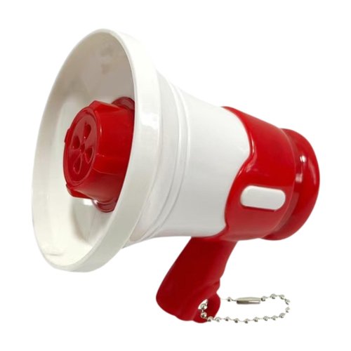 Hisxrcal Handheld Amplifier for Outdoor Activities, Portable Megaphone Speaker for Cheerleading, red