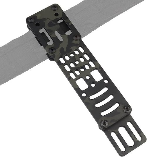 SINAIRSOFT Drop Leg Tactical Metal Modular Holster Adapter MHA Leg Strap Kit Quick Detach Plates for QLS, MLS, ELS Quick-Release Holster Systems (MCBK)