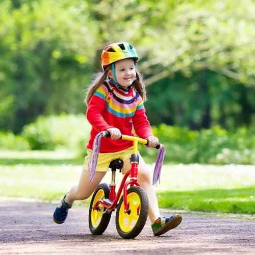 1 Pair Bike Streamers, Kid's Bike Tassels, Bicycle Handlebar Streamers Colorful Ribbons, Bike Accessories for Girls Boys