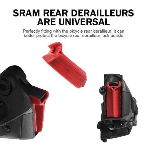 for SRAM eTap AXS Battery Protector Set (2-Pack) | Front/Rear Derailleur Cover | Waterproof & Shockproof | Compatible with Red/Force/Eagle Series (Transmission end)