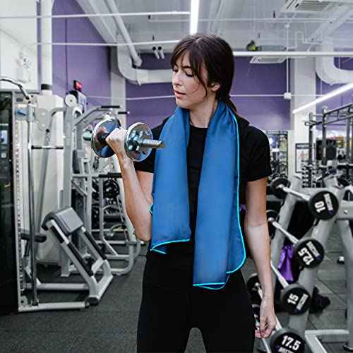 Hero Microfiber Towel - Camping, Beach - Gym, 24 X 48 (Includes Bonus Washcloth)