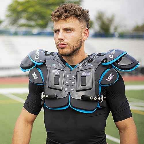 CHAMPRO Gauntlet Skill Shoulder Pad, Large
