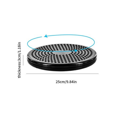 Twist Board for Exercise 9.6 Inch Large Non-slip Safety Wobble Board Waist Twisting Disc Ab Workout Equipment for Women Men Slimming and Strengthening Abdominal & Stomach Exercise Equipment At Home