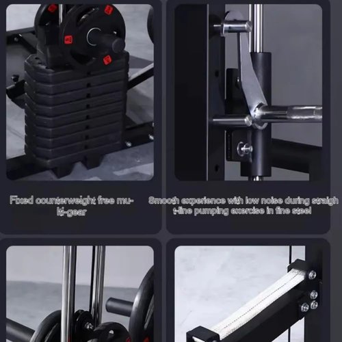 Commercial Smith Machine Trainer Deep Squat Frame Type Horizontal Push Frame Multifunctional Gantry Fitness Equipment