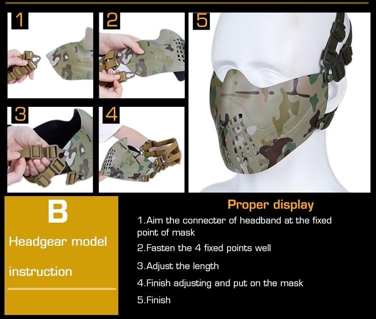 Jungle Leopard Tactics Mask Airsoft Fast Helmet Half Face Airsoft Paintball Mask Shooting Protector(OD)