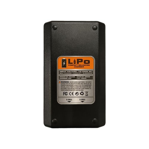 Valken Airsoft PRO Compact Balancing LiPo Charger - 2-3 Cell Lithium Polymer Battery Charger