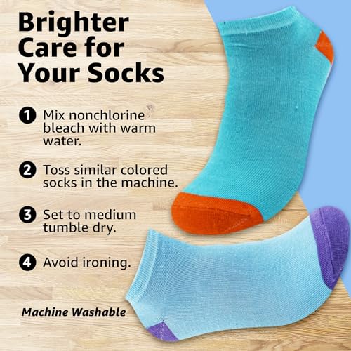 Women Low Cut Ankle Socks - 30 Pairs, Athletic & Workout, Size 9-11, Medium Snack Pack Variation
