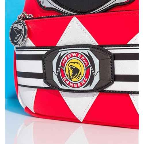 Loungefly Power Red Ranger Cosplay Mini Backpack Toyz N Fun Exclusive