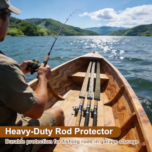 Neoprene Fishing Rod Sleeves - Protective Rod Socks for Travel & Storage