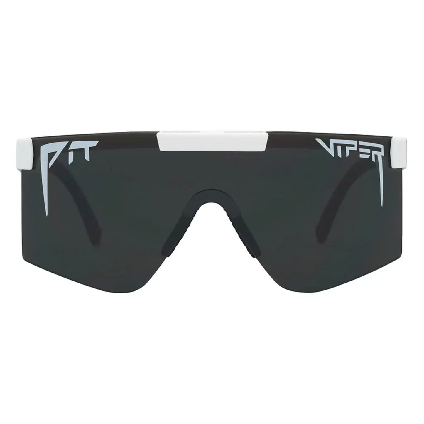 Pit Viper Sunglasses I The Original 2.0 I Regular Fit I 100% UV Lens, Indestructible Frame I Turbo Adjustable for Perfect Fit I Micro Fiber Bag & Retainer Straps I Smoke Lens, White Frame
