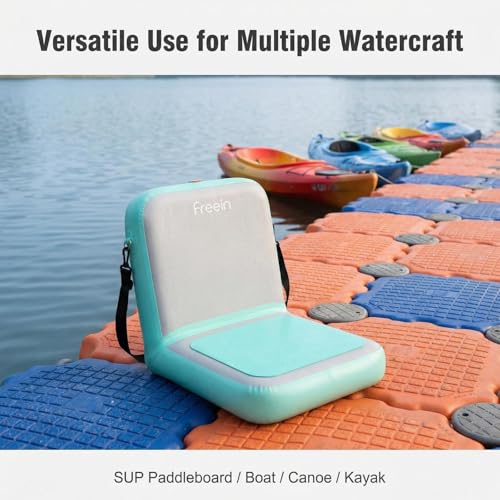 Inflatable Paddle Board Seat Cushion with Drop-Stitch Construction - Portable & Stabilizing