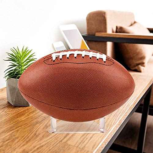 Tasybox Acrylic Ball Stand Holder, Sports Ball Storage Display Rack for Basketball Football Volleyball Soccer Rugby Balls 2 Pack