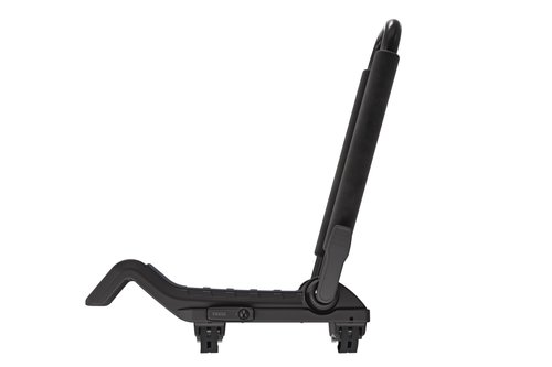 Thule Hull-a-Port XTR - Kayak j-style roof rack - Carry up to 2 kayaks - Folds flat - Pre-assembled - Locks to roof rack - Universal mounting up to 80.5mm wide load bars