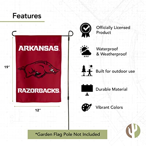 Outdoor Garden Flag Double-Sided 3-Ply Durable Polyester 12x18 Inches