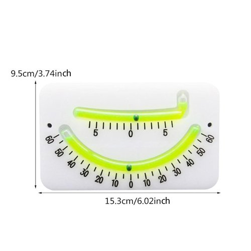 Amagogo Professional Boats Inclinometer Marine Clinometer for Fishing Boat Sailors