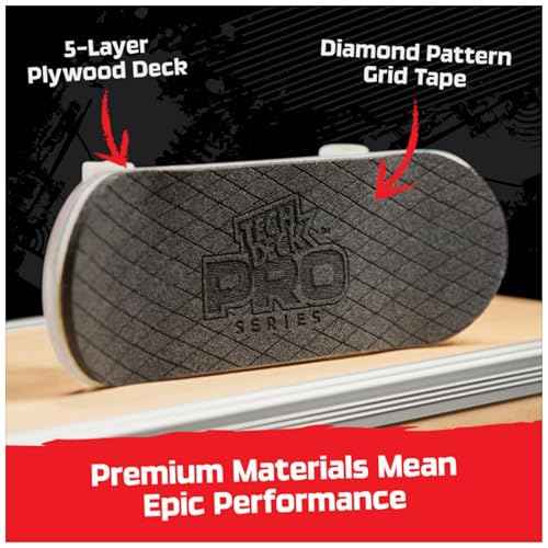 TECH DECK, Santa Cruz Pro Series Finger Board with Storage Display, Built for Pros; Authentic Mini Skateboards, Kids Toys for Ages 6 and up