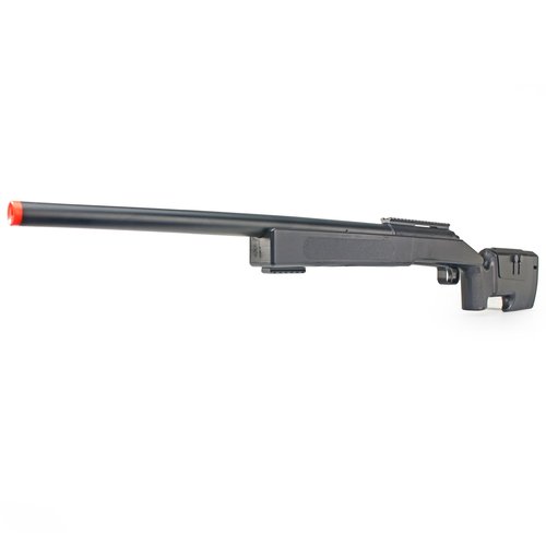 BBTac Airsoft Sniper Rifle with Scope M62 - Bolt Action Powerful Spring Airsoft Gun, Extreme Powerful FPS with .20g 6mm BBS