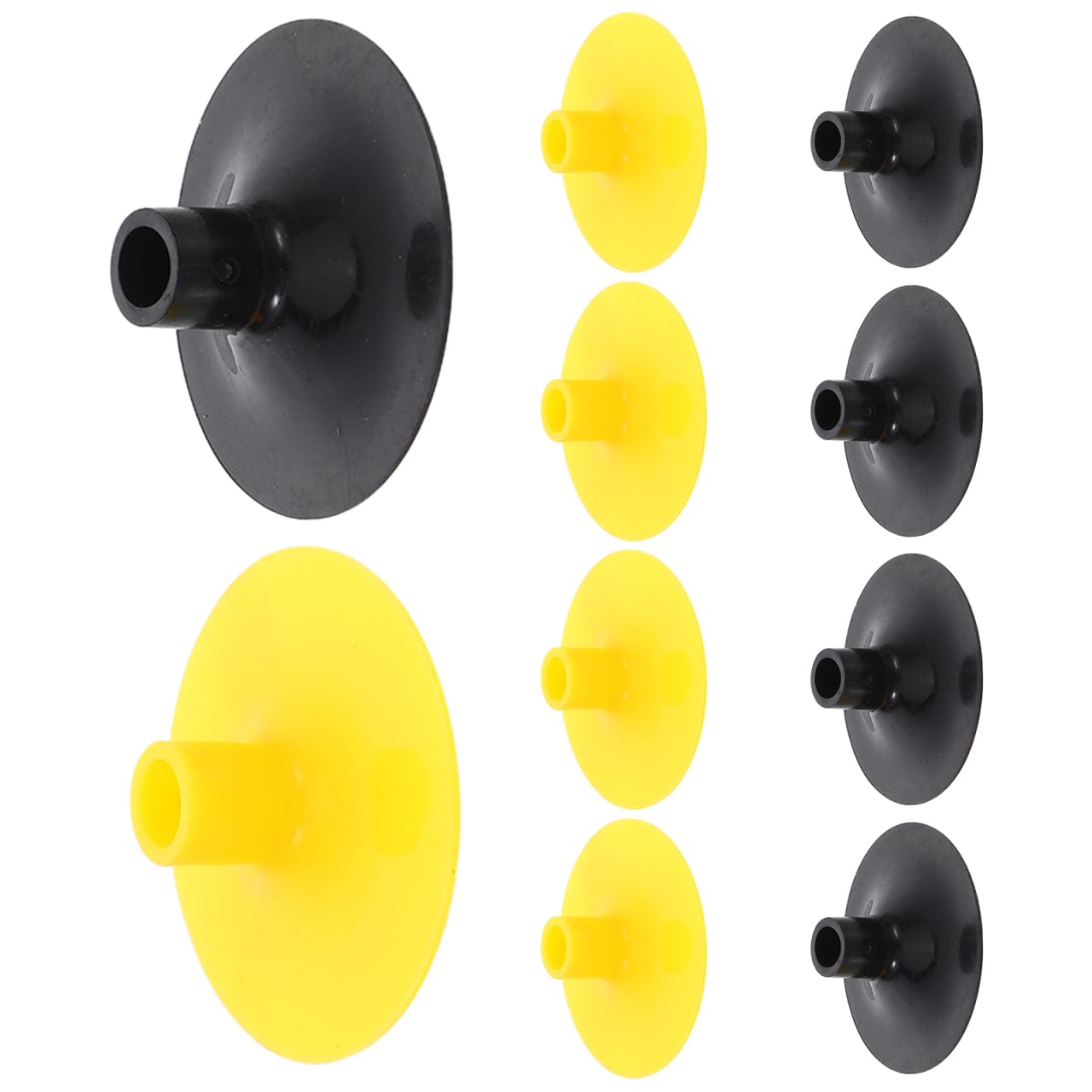 LIOOBO Arrows Suction Cup: 10pcs Rubber Suction Cup Arrows, Replacement Suction Props, Strong Suction Cup for Child Compound Bow