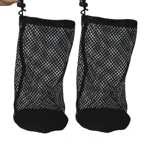 2-Pack Golf Balls Mesh Bag - S Size, Travel and Sports Equipment Organizer