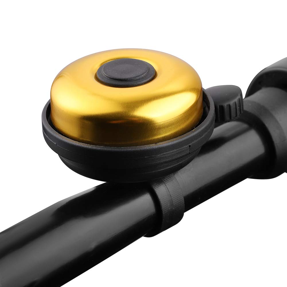 Accmor Classic Bike Bell, Aluminum Bicycle Bell, Loud Crisp Clear Sound Bicycle Bike Bell for Adults Kids