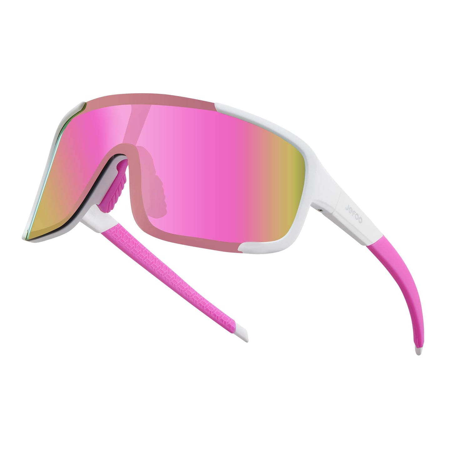 Jefoo Cycling Sunglasses for Women Men UV Protection Running Baseball MTB Biking Shades Sports Glasses