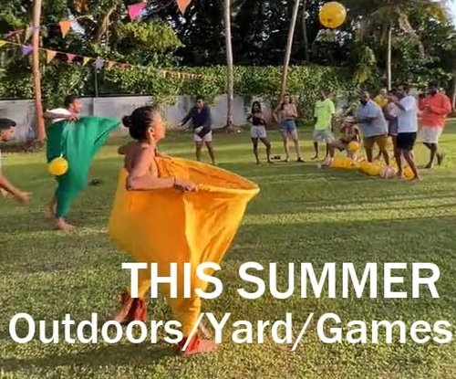 Granny Pants Yard Game - Big Granny Pants Outdoor Games for Adults with Bouncy Balls, Giant Pants Outdoor Recreational Tossing Game, Team Relay Family Reunion Party Field Game Set