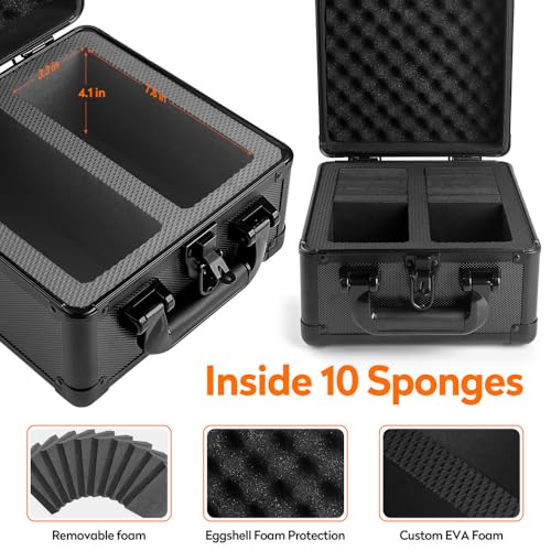 JoyHood Medium Card Storage Box for Trading and Sports Cards - PSA Slab Holder