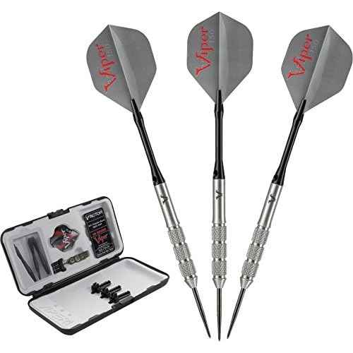 Viper V-Factor 90% Tungsten Steel Tip Darts with Storage/Travel Case