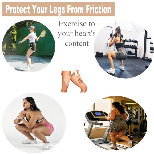 Anti Chafing Thigh Strips & Lift Tape for Women, Pack of 10 - Invisible Body Support