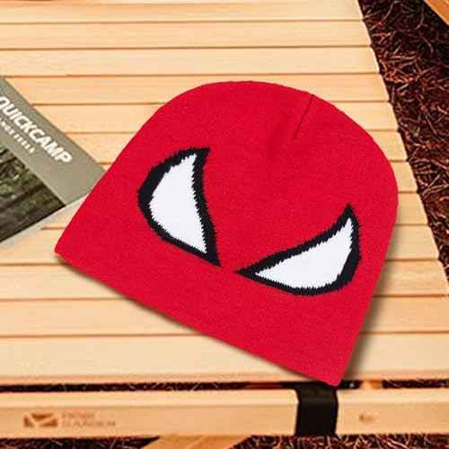 Y2k Beanies Spider Miles Gwen Peter Beanie Acrylic Knitted Hat Casual Streetwear Outdoor Beanies for Women Men,Kids