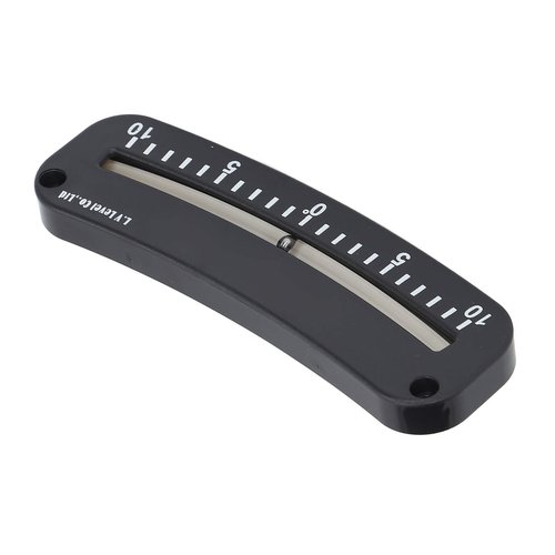 Garosa Tube Clinometer Marine Clinometer Handlebar Slope Meter -10° to 0° to 10° Clinometer High Resolution Clinometer Horizontal Micro Angle Test