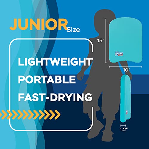Sunlite Sports Swimming Kickboard - Junior Aqua Blue - Water Training Aid