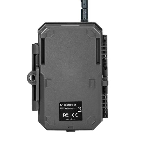 Meidase P200 Trail Camera WiFi Bluetooth, Game Camera with 48MP 1296p, 100ft Night Vision, Cell Phone App, Fast 0.1s Trigger Speed Motion Activated, Waterproof