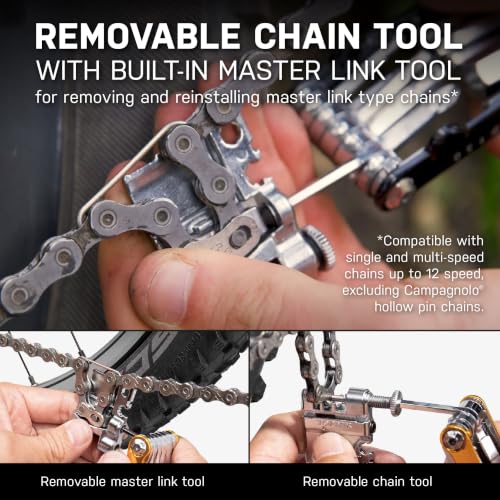 Topeak Mini PT30 Bike Multi-Tool with 30 Functions for Cycling Repairs