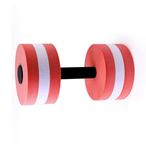 Water Weights for Pool Exercise, Water Dumbbells for Pool Exercise Mancuerna Non-Slip Solid Colorfast Water-Resistance Dumbbells for Water Exercise Red