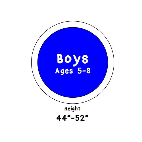 Orlimar Golf ATS Junior Boy's Blue/Lime Golf #7 Iron (Right Hand Ages 5-8)