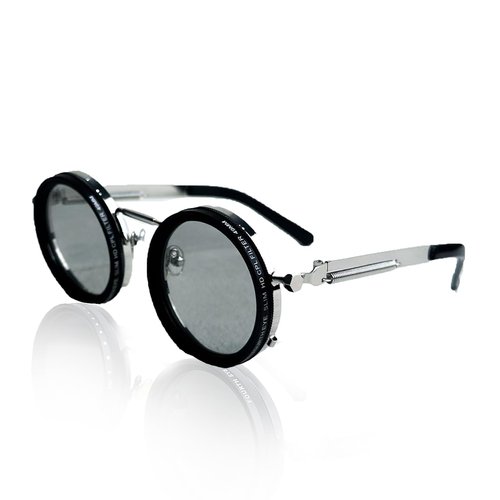 Loycco Hand Made Nd-400 1-9 Gears Round ND9 Adjustable Dimming Men Sunglasses fpr women UV400 Filter Diving Fishing Polarized Sunglasses