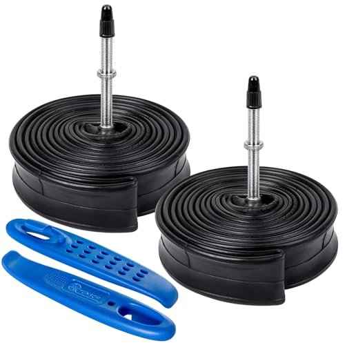 2-PCS 700C Bike Tubes 700x25C/26C/28C/30C/32C FV60 Presta Valve (25/32-622) 700C Bicycle Inner Tubes Compatible with 700 x 25C 700x26C 700x27C 700x28C 700x30C 700x32C Bike Tire Tubes