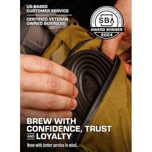 COLETTI Sierra Camping Pour Over Coffee Dripper ? Collapsible Pour Over Coffee Dripper ? Includes Pack of Paper Filters [Black, Pack of 1]