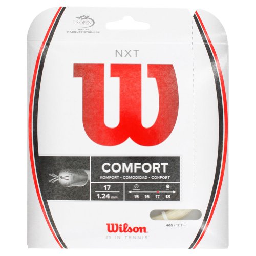 Wilson NXT 17 Gauge Multifilament Tennis Racket String - Natural