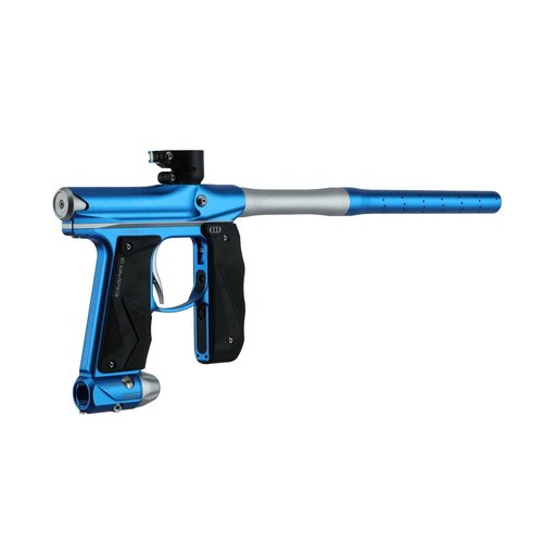 Empire New 2022 Mini GS Electronic Paintball Gun Marker - Dust Blue/Dust Silver