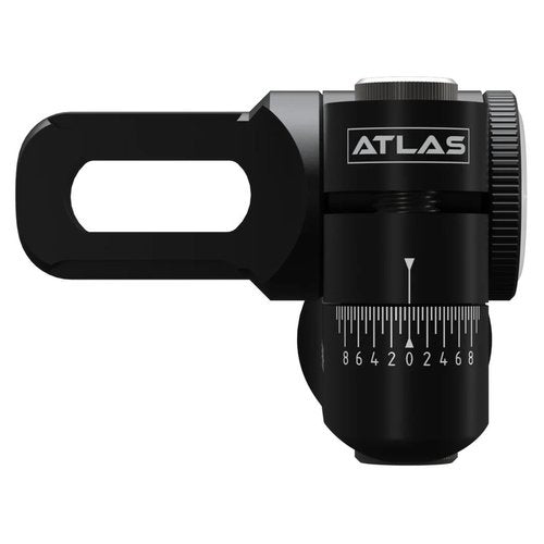 Shrewd SMAVB1ATLASMBK Atlas V-Bar Matte Black Single Archery Bow Stabilizer
