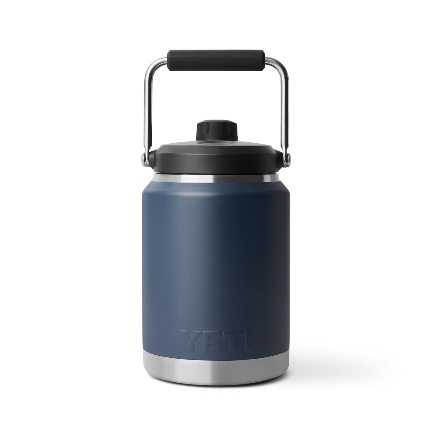 YETI Rambler Half Gallon Jug 2.0, Vacuum Insulated, Leakproof, Stainless Steel with MagCap, Navy